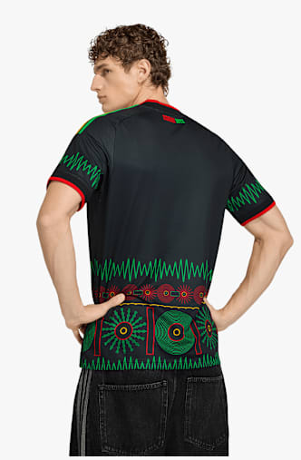 adidas Giamaica Away Replica maglia da calcio uomo Mondiali 2026 Nero