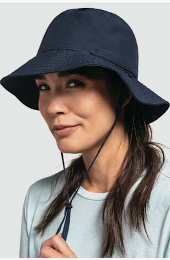 Schöffel Rain4 chapeau de pluie Bleu