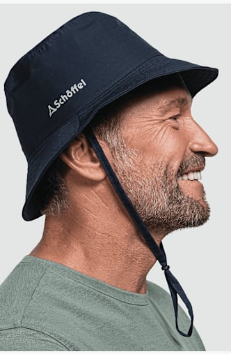 Schöffel Rain4 chapeau de pluie Bleu