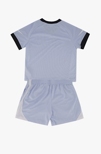 Nike Dri-FIT Swoosh Love Kinder T-Shirt + Short Blau
