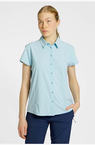 Schöffel Dooser Damen Wanderbluse Türkis