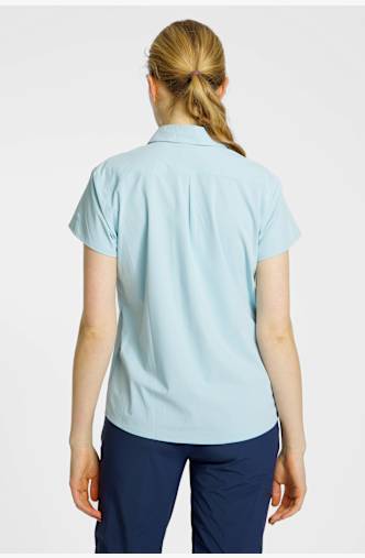 Schöffel Dooser Damen Wanderbluse Türkis