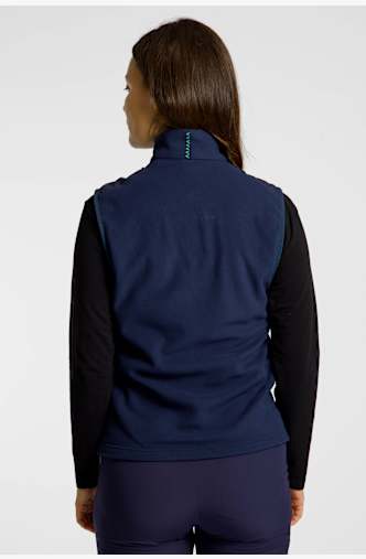 Schöffel Ash Fleece Damen Gilet Blau