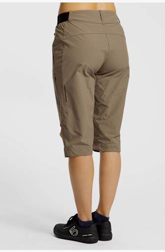 Gonso Adventure pantaloni da bike 3/4 donna Marrone