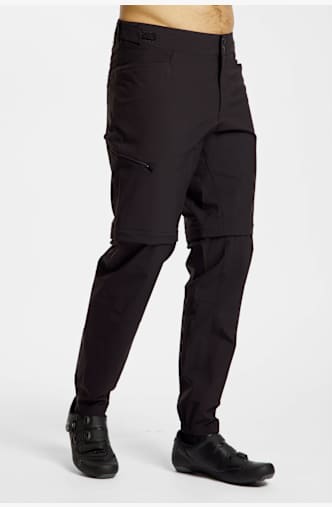 Gonso Adventure Zip-Off Herren Bikehose Schwarz