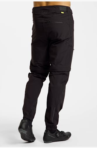 Gonso Adventure Zip-Off Herren Bikehose Schwarz