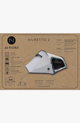 46 NORD Muretto 2 tente Gris