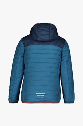 Trollkids Eikefjord Kinder Steppjacke Türkis