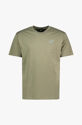 O'NEILL Chest Pocket Herren T-Shirt Grün