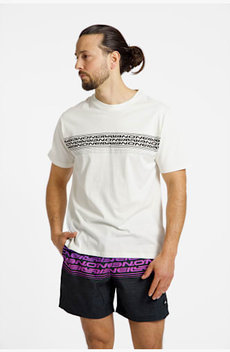 O'NEILL Logo Stripe t-shirt hommes Blanc