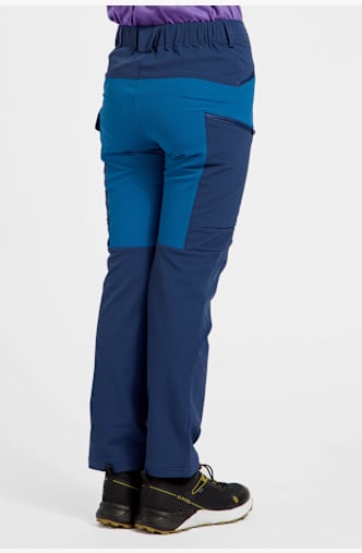 Trollkids Seiland Kinder Wanderhose Blau