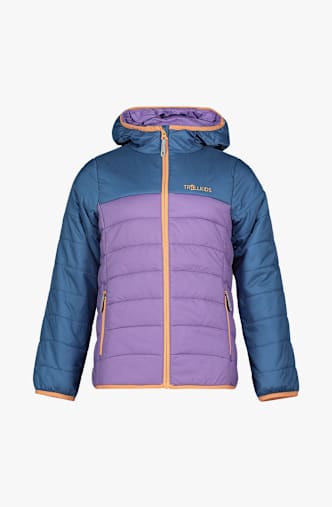 Trollkids Eikefjord veste matelassée filles Bleu