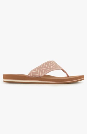 REEF Spring Woven Damen Flip Flop Pink