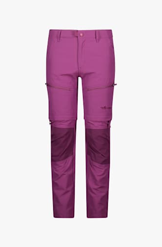 Trollkids Nordfjord Zip-Off pantalon de randonnée enfants Pink