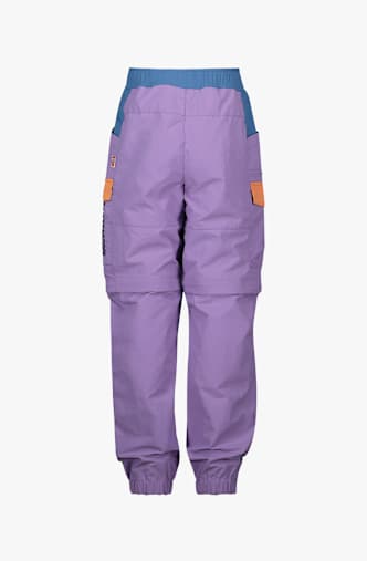 Trollkids Lillesand Zip-Off Kinder Wanderhose Lila