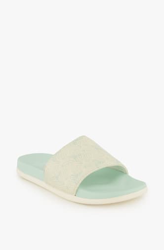 BEACH MOUNTAIN Comfy Coral slipper donna Avorio