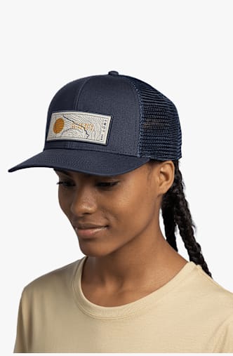 Buff Explore Trucker Cap Blau