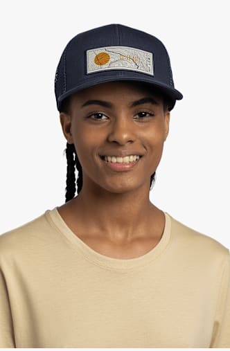 Buff Explore Trucker cap Bleu