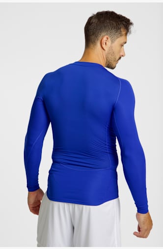 adidas TECHFIT longsleeve hommes Bleu