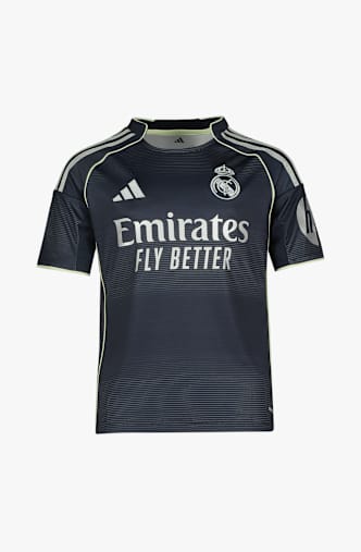 adidas Real Madrid Away Replica Kinder Fussballtrikot 25/26 Blau