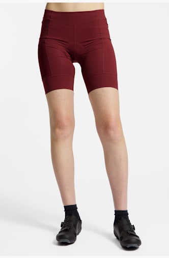 Stoke Yaco Damen Bikeshort Rot