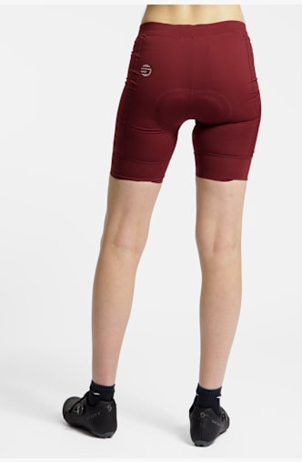 Stoke Yaco Damen Bikeshort Rot