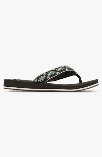 BEACH MOUNTAIN Ethno 3.0 Damen Flip Flop Schwarz
