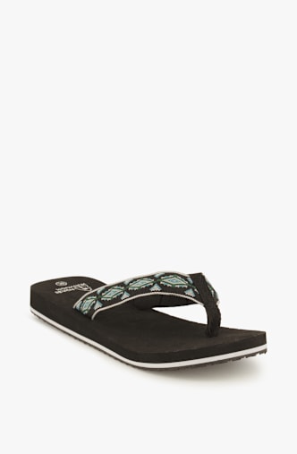 BEACH MOUNTAIN Ethno 3.0 tongs femmes Noir