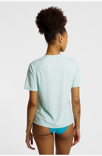 BEACH MOUNTAIN 50+ Damen Lycra Shirt Grün