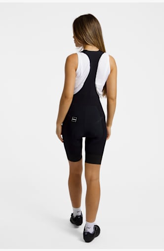 Santini Super Lite 2.0 Damen Bib Tight Schwarz