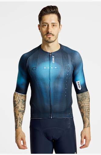 Q36.5 Gregarius Clima QLAB Herren Biketrikot Blau