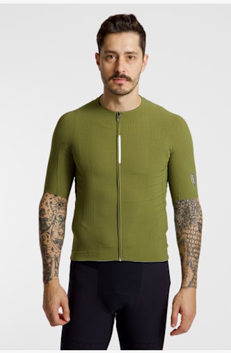 Q36.5 Dottore Pro Herren Rennradtrikot Grün