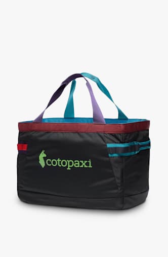 Cotopaxi Allpa Gear Hauler Tote Del Día Dark 60 L bag Noir