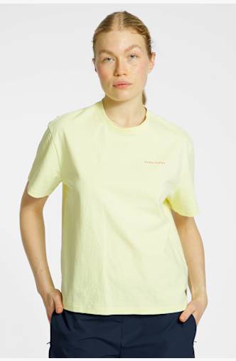 Kari Traa Anelie t-shirt donna Giallo