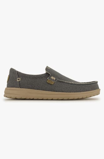 HEY DUDE Mikka Braided Herren Sneaker Blau