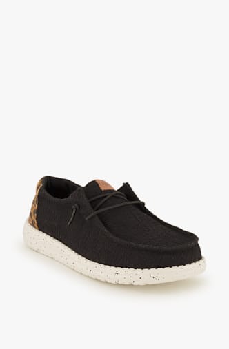 HEY DUDE Wendy Wildcat sneaker femmes Noir