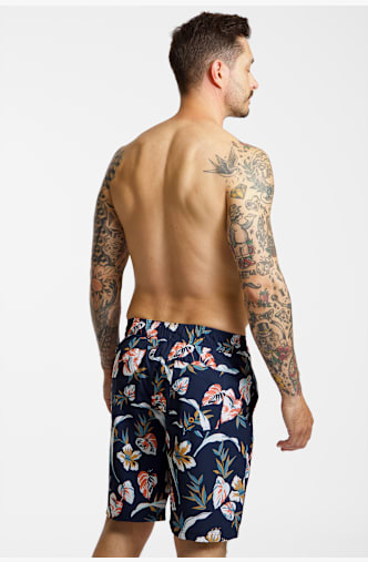BEACH MOUNTAIN Herren Badeshort Blau
