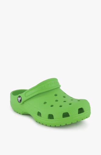 Crocs Classic Clog Kinder Slipper Grün