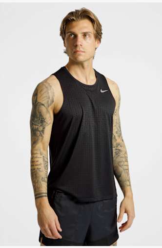 Nike Miler Breathe Dri-FIT tanktop uomo Nero