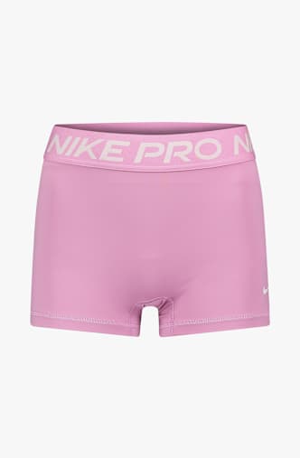 Nike Pro 3" short donna Rosa