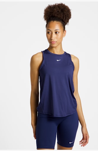 Nike One Classic Dri-FIT Damen Top Blau