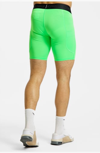 Nike Pro Dri-FIT Herren Short Grün