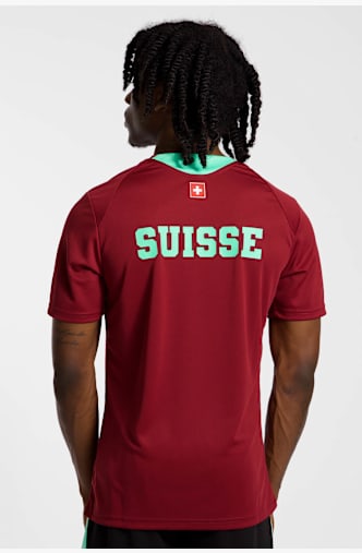 PUMA Schweiz Training Herren T-Shirt WM 2026 Rot