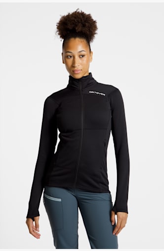 Ortovox Fleece Light midlayer donna Nero