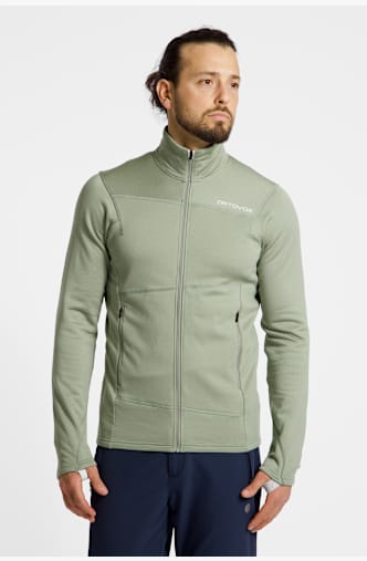 Ortovox Fleece Light midlayer uomo Verde