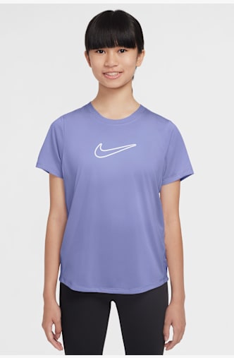 Nike One Fitted Dri-FIT t-shirt filles Lilas
