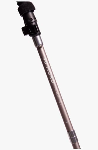 46 NORD Muretto Alu Short Wanderstock Schwarz