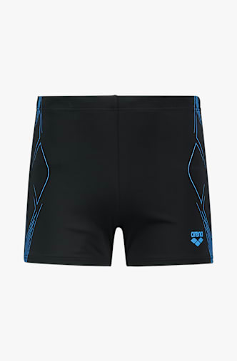 arena Graphic Swim Herren Badehose Schwarz