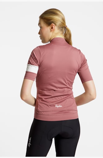 Rapha Core maglia da bike donna Rosso