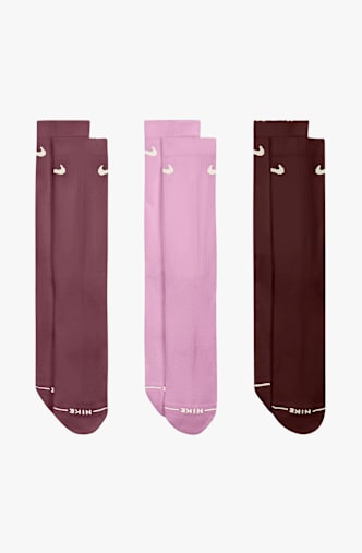 Nike 3-Pack Everyday Elevated 35-42 calze Pink